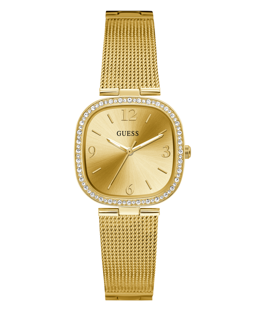 GUESS Ladies Gold Tone Analog Watch GW0354L2