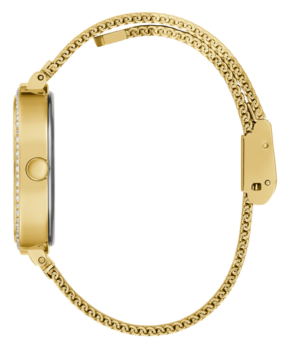 GUESS Ladies Gold Tone Analog Watch GW0354L2
