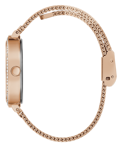 GUESS Ladies Rose Gold Tone Analog Watch  GW0354L3