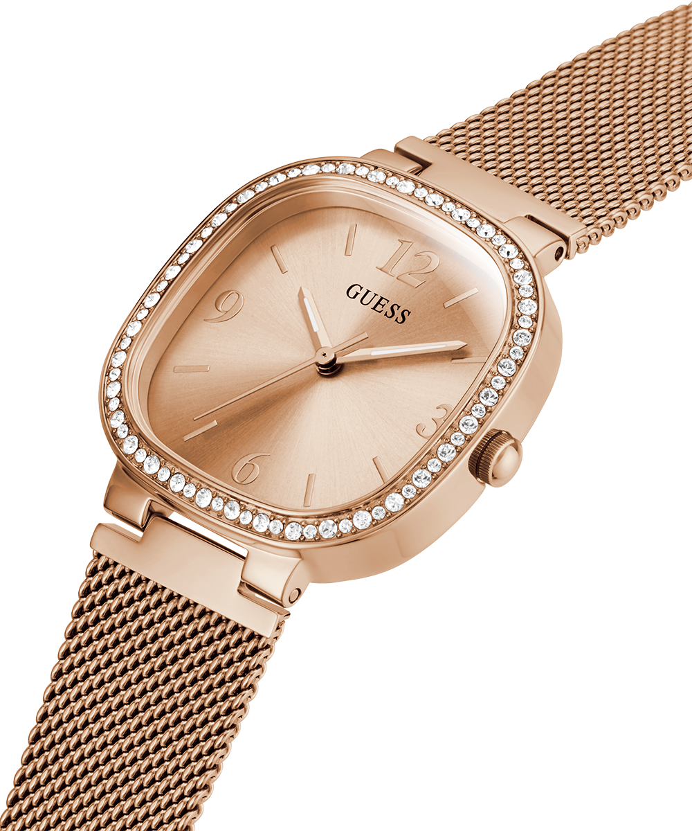 GUESS Ladies Rose Gold Tone Analog Watch  GW0354L3