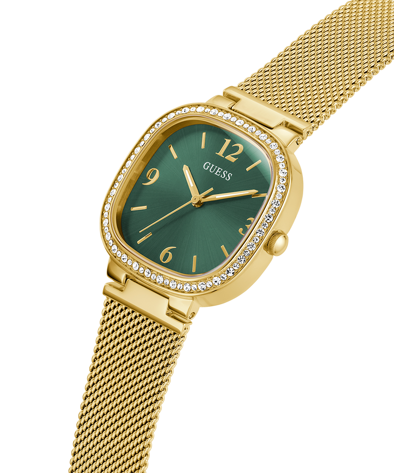GUESS Ladies Gold Analog Watch GW0354L5