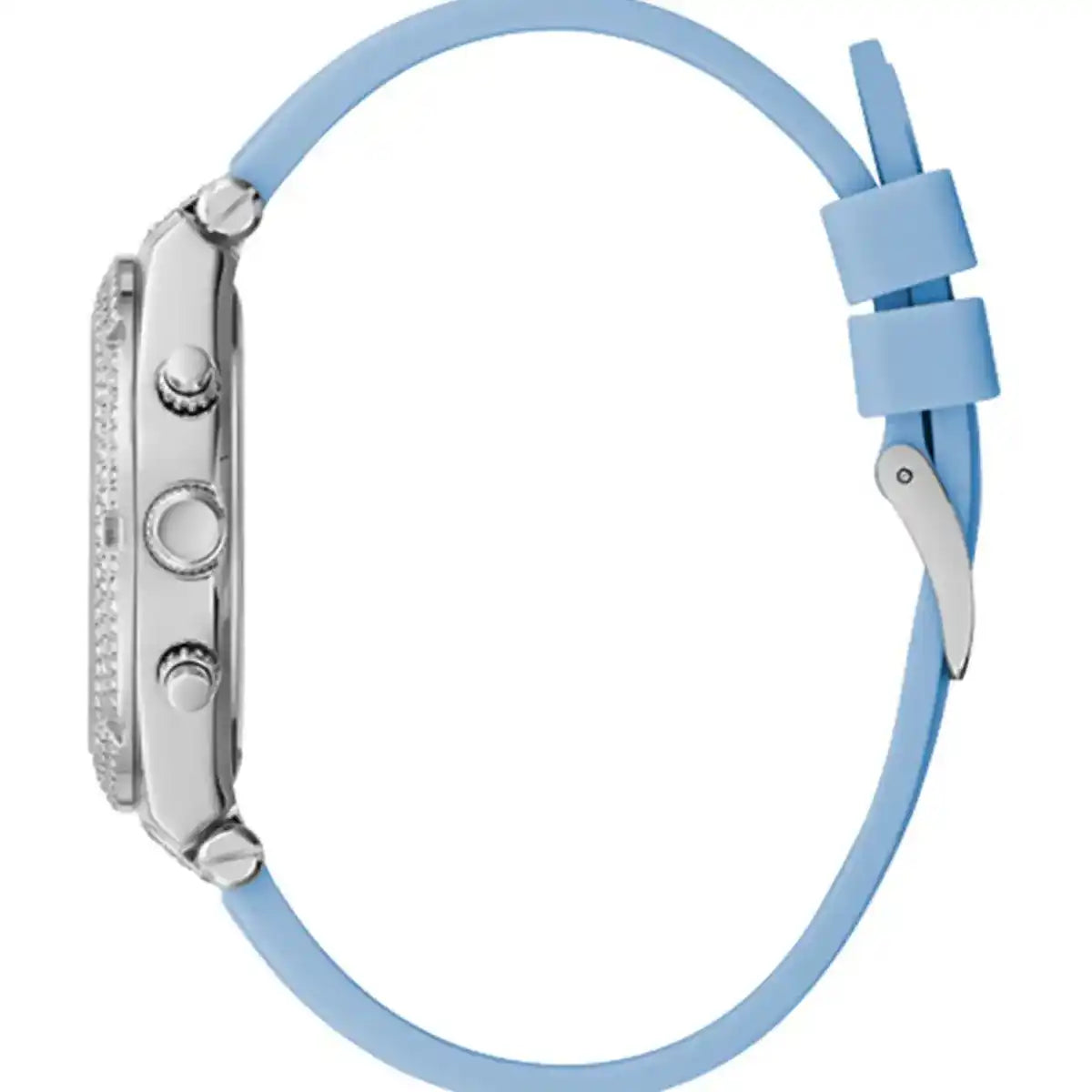 GUESS Analog Blue Dial Women's Watch-GW0407L1