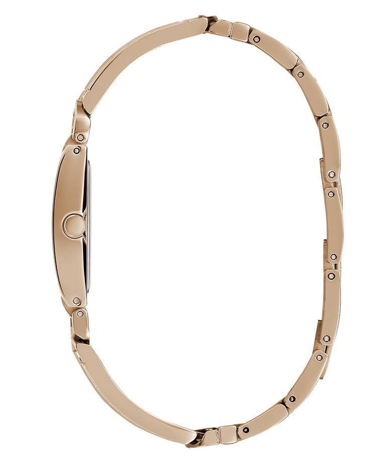 GUESS Ladies Rose Gold Tone Analog Watch GW0668L3