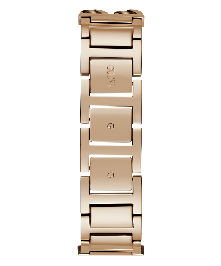 GUESS Ladies Rose Gold Tone Analog Watch GW0668L3
