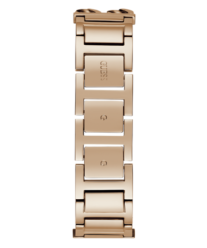 GUESS Ladies Rose Gold Tone Analog Watch GW0668L3