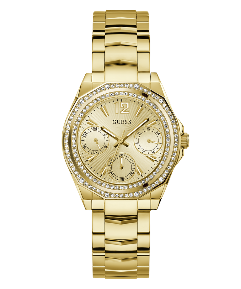 GUESS Ladies Gold Tone Multi-function Watch GW0685L2