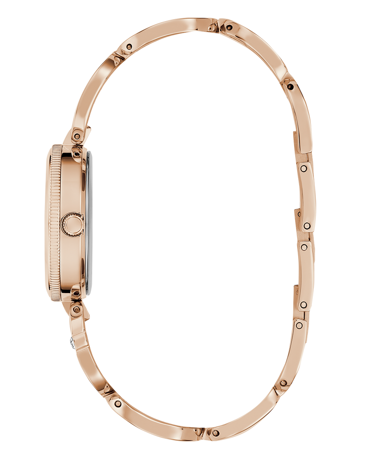 Guess Women's Rose Gold Watch, Recycled Steel | Gw0759l3