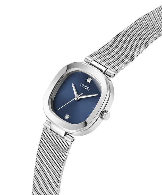GUESS Ladies Silver Tone Analog Watch GW0768L1