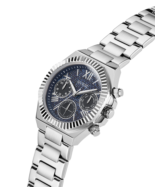 GUESS Ladies Silver Tone Multi-function Watch  GW0769L1
