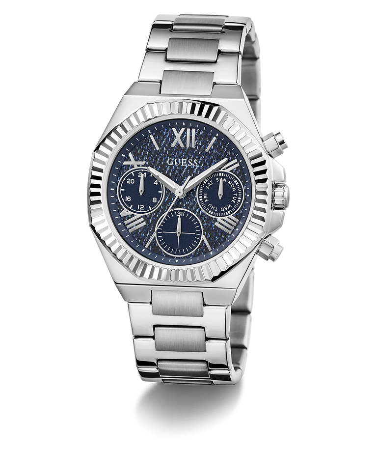 GUESS Ladies Silver Tone Multi-function Watch  GW0769L1