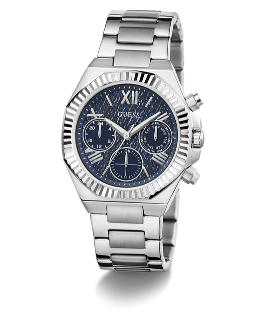 GUESS Ladies Silver Tone Multi-function Watch  GW0769L1