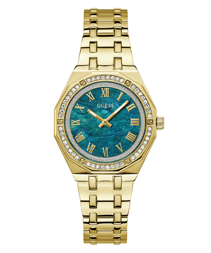 GUESS Ladies Gold Tone Analog Watch GW0770L2