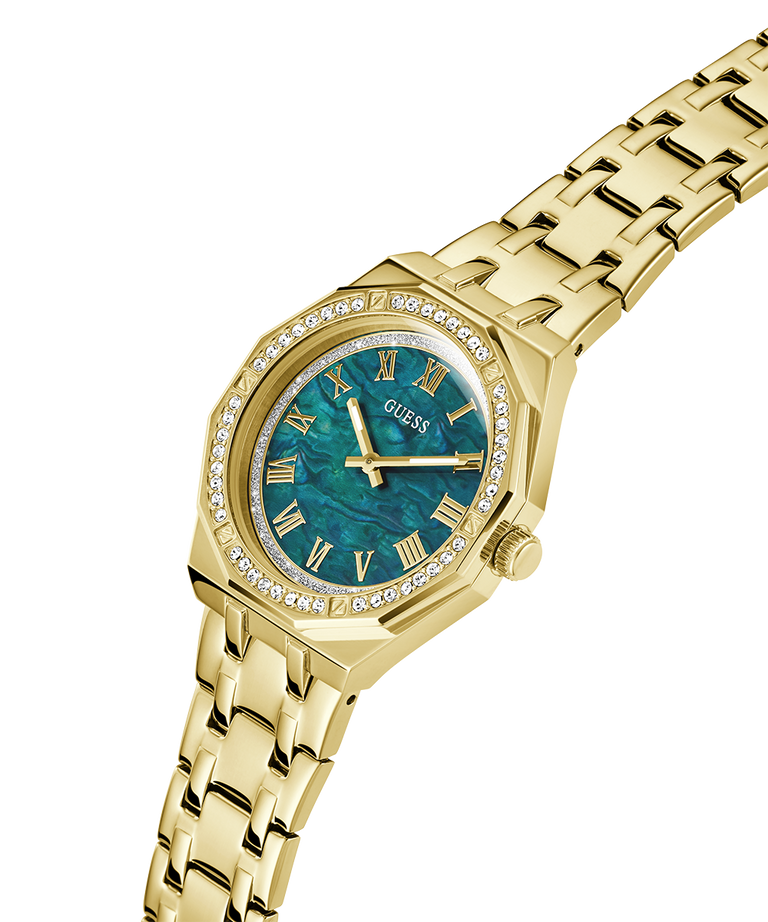 GUESS Ladies Gold Tone Analog Watch GW0770L2