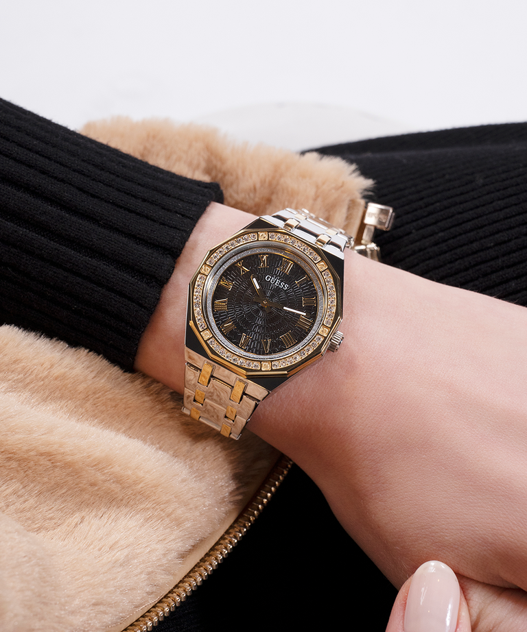 GUESS Ladies 2-Tone Analog Watch GW0770L4