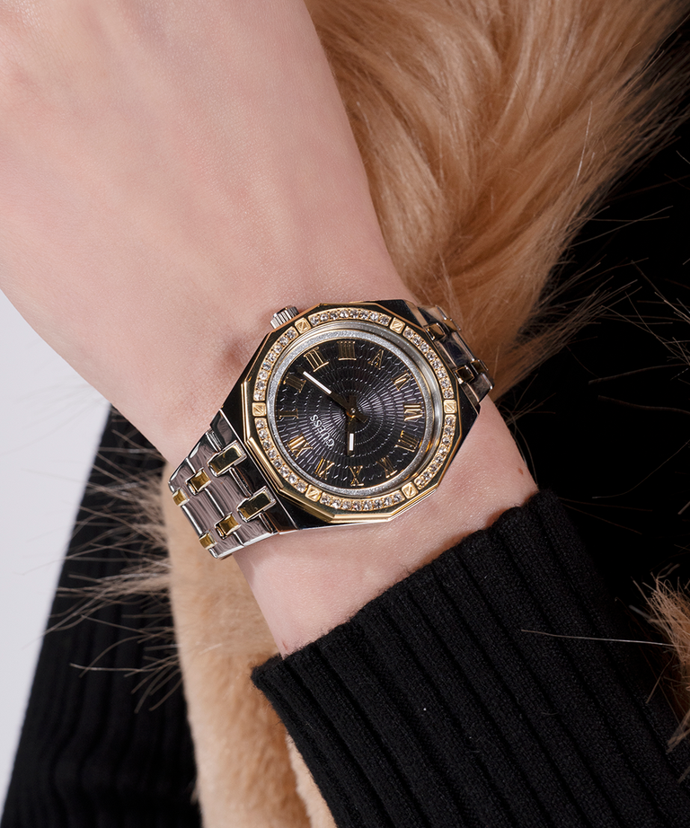 GUESS Ladies 2-Tone Analog Watch GW0770L4