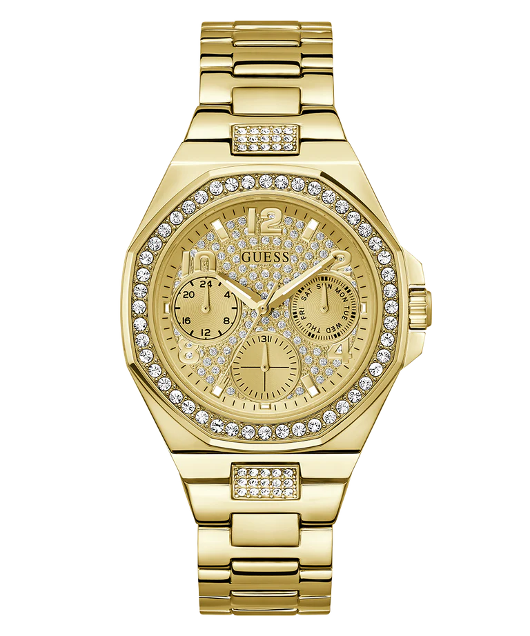GUESS Ladies Gold Tone Multi-function Watch GW0777L2