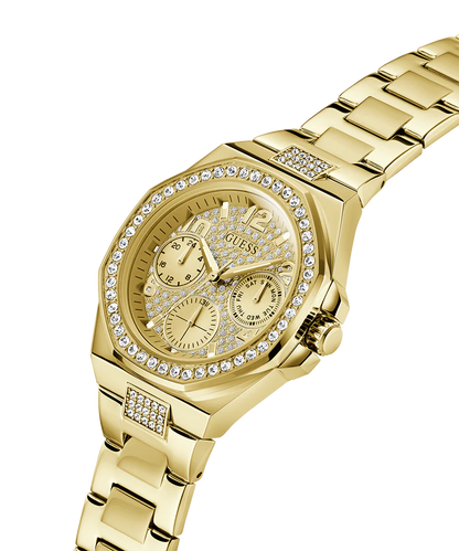 GUESS Ladies Gold Tone Multi-function Watch GW0777L2