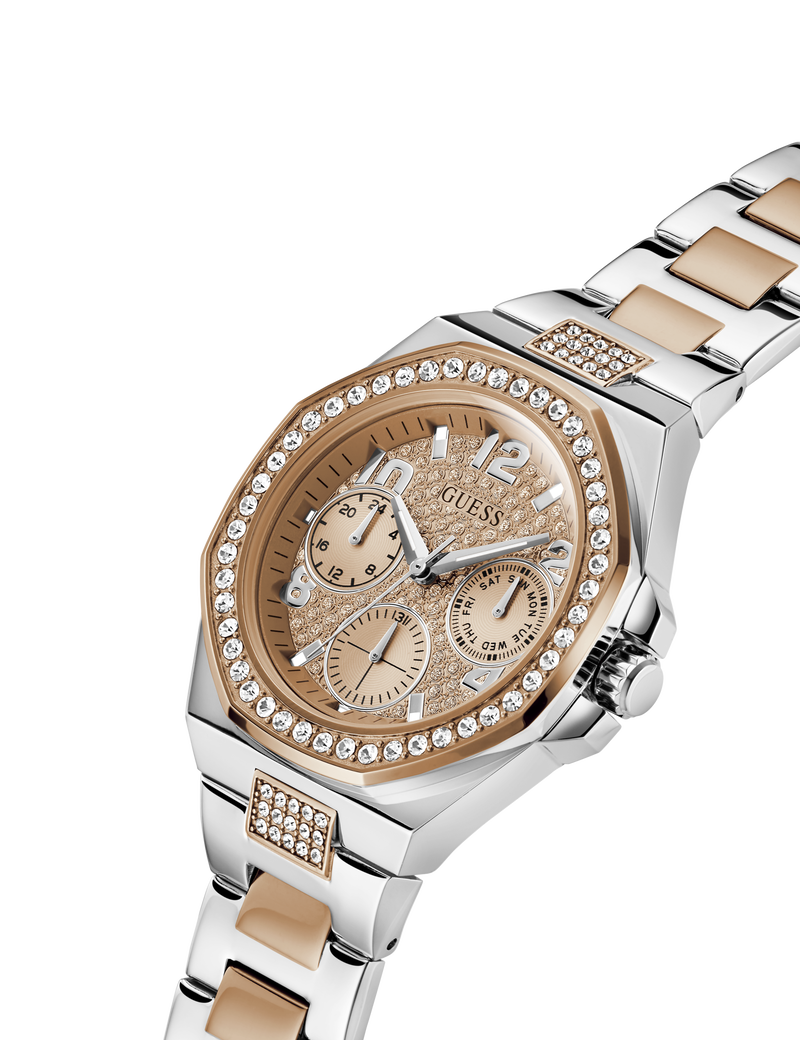 GUESS GW0777L3 Women's Watch2-Tone Stainless Steel Bracelet