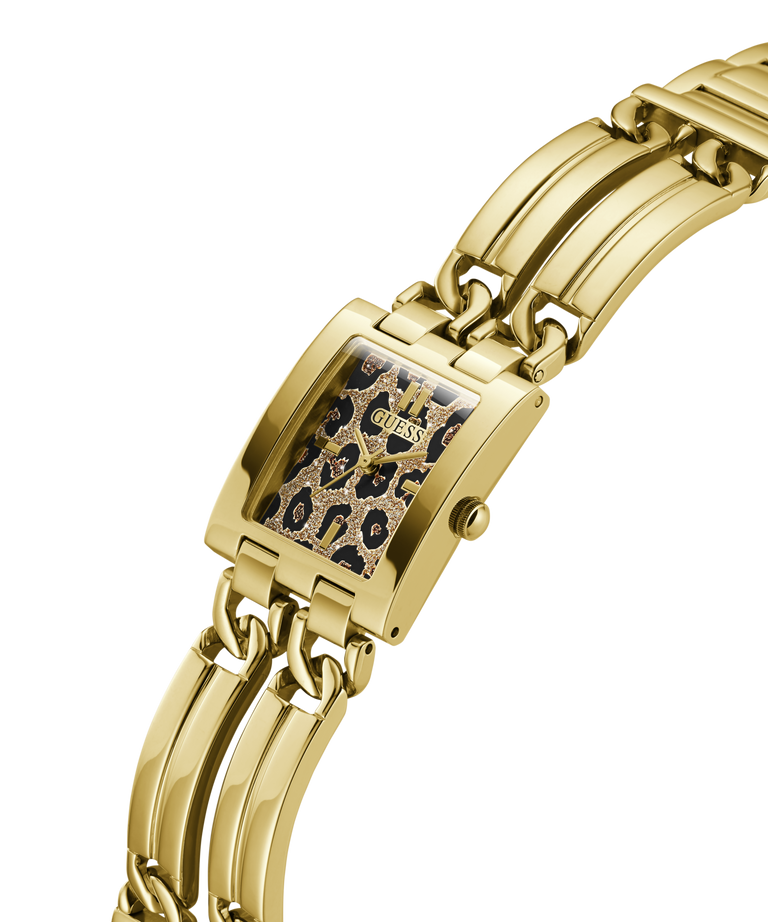 GUESS Ladies Gold Tone Analog Watch   GW0807L2