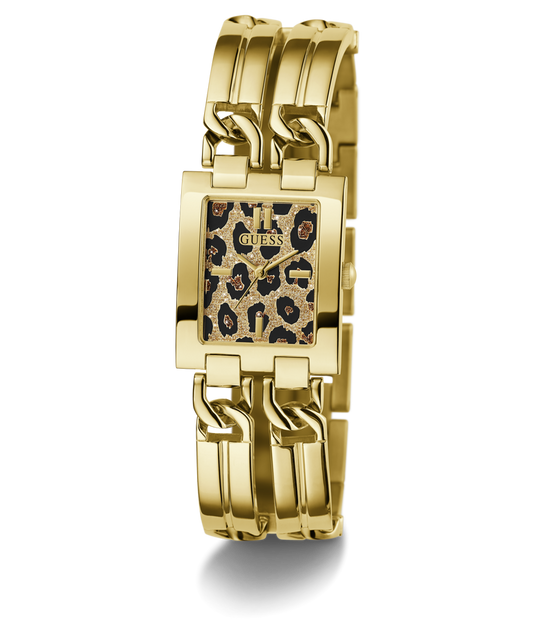 GUESS Ladies Gold Tone Analog Watch   GW0807L2