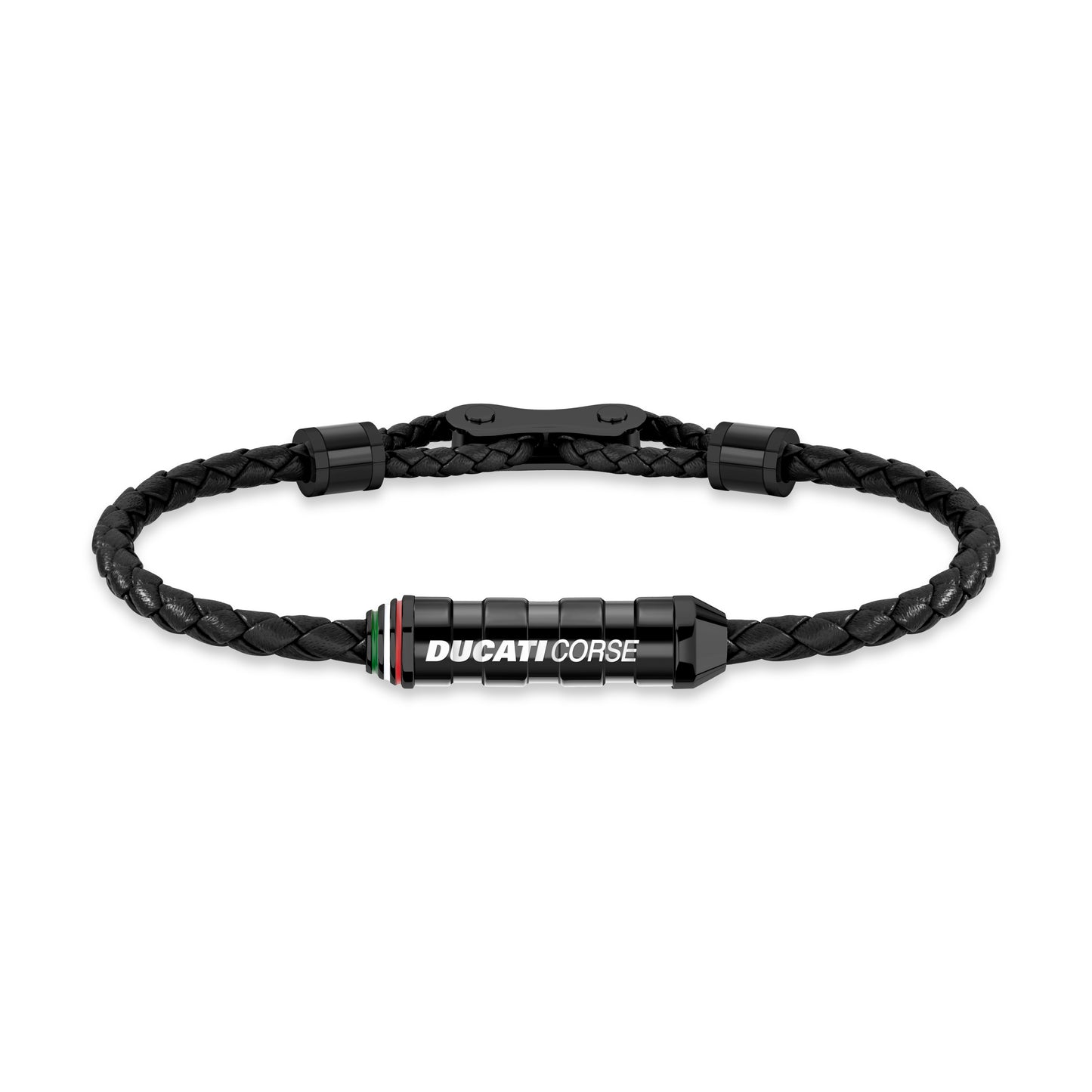 Ducati DTAGB2137211 Magnete Pelle Leather Bracelet