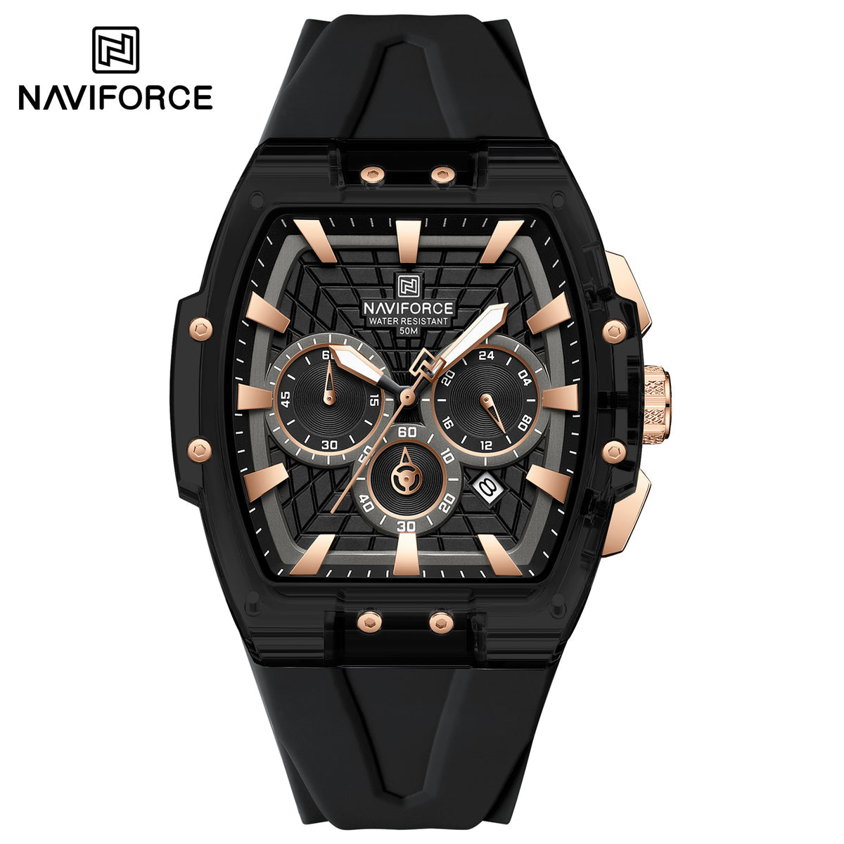 Naviforce Watch Men 6113 B-RG-B