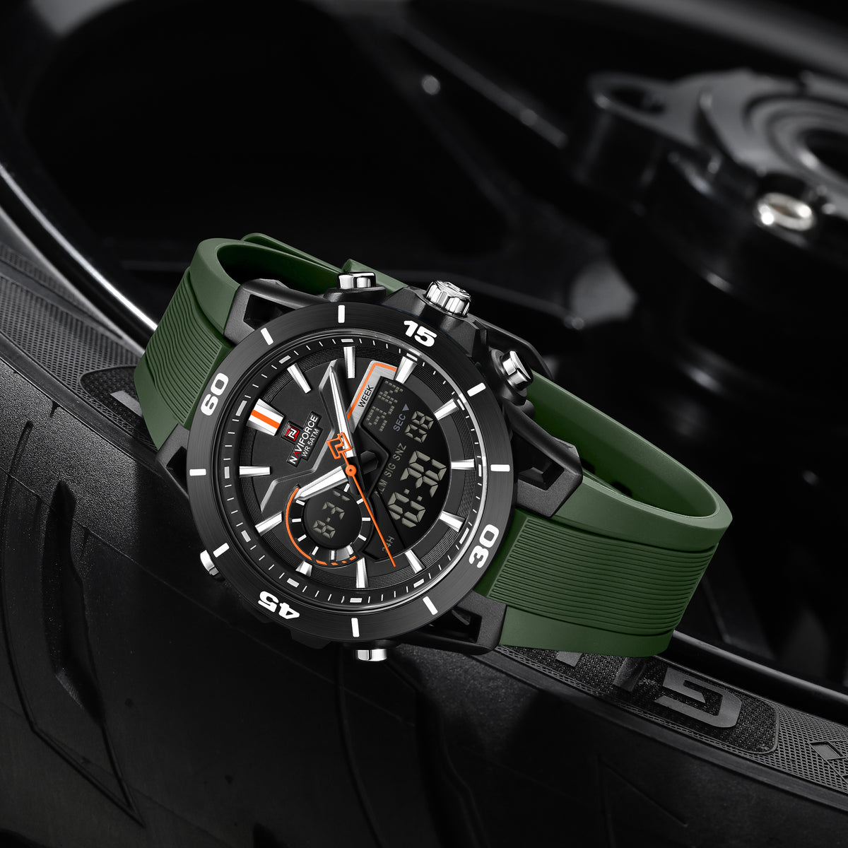 Naviforce Watch MenNF 7135 B-B-GN