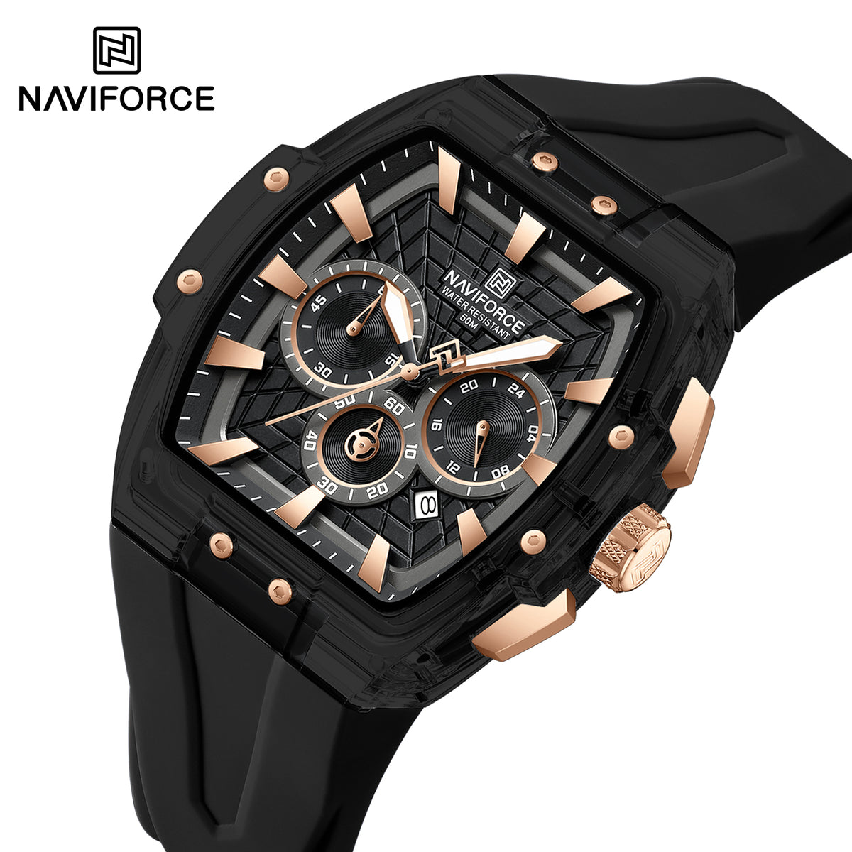 Naviforce Watch Men 6113 B-RG-B