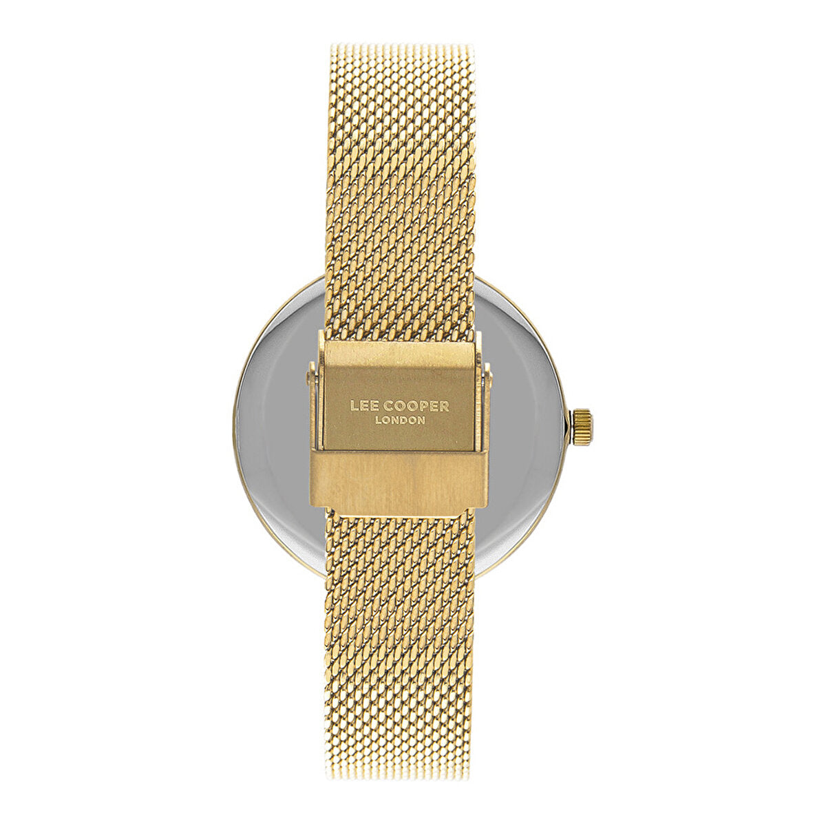 LEE COOPER Women's Gold Stainless Steel Analog Watch With Gift Set Necklace - LC07806.270