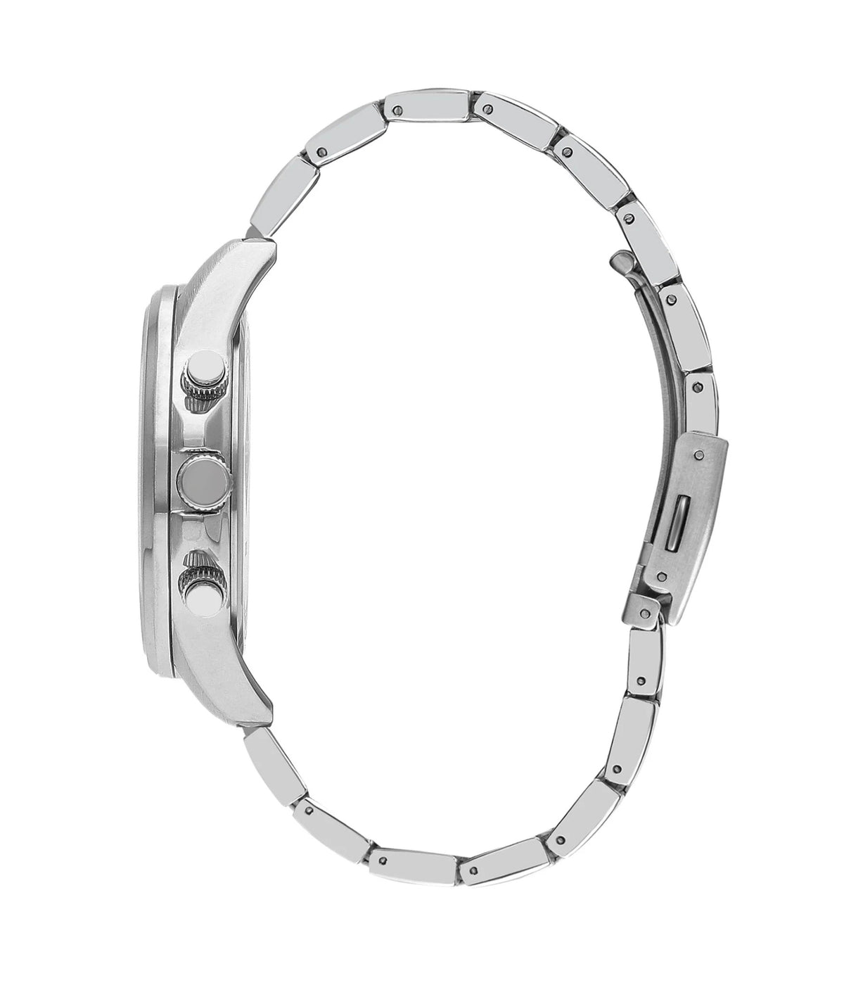 LEE COOPER Men's Silver Stainless Steel Multi Function Watch - LC07817.310