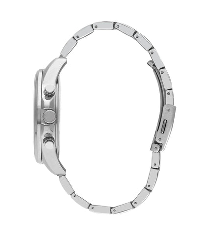 LEE COOPER Men's Silver Stainless Steel Multi Function Watch - LC07817.310