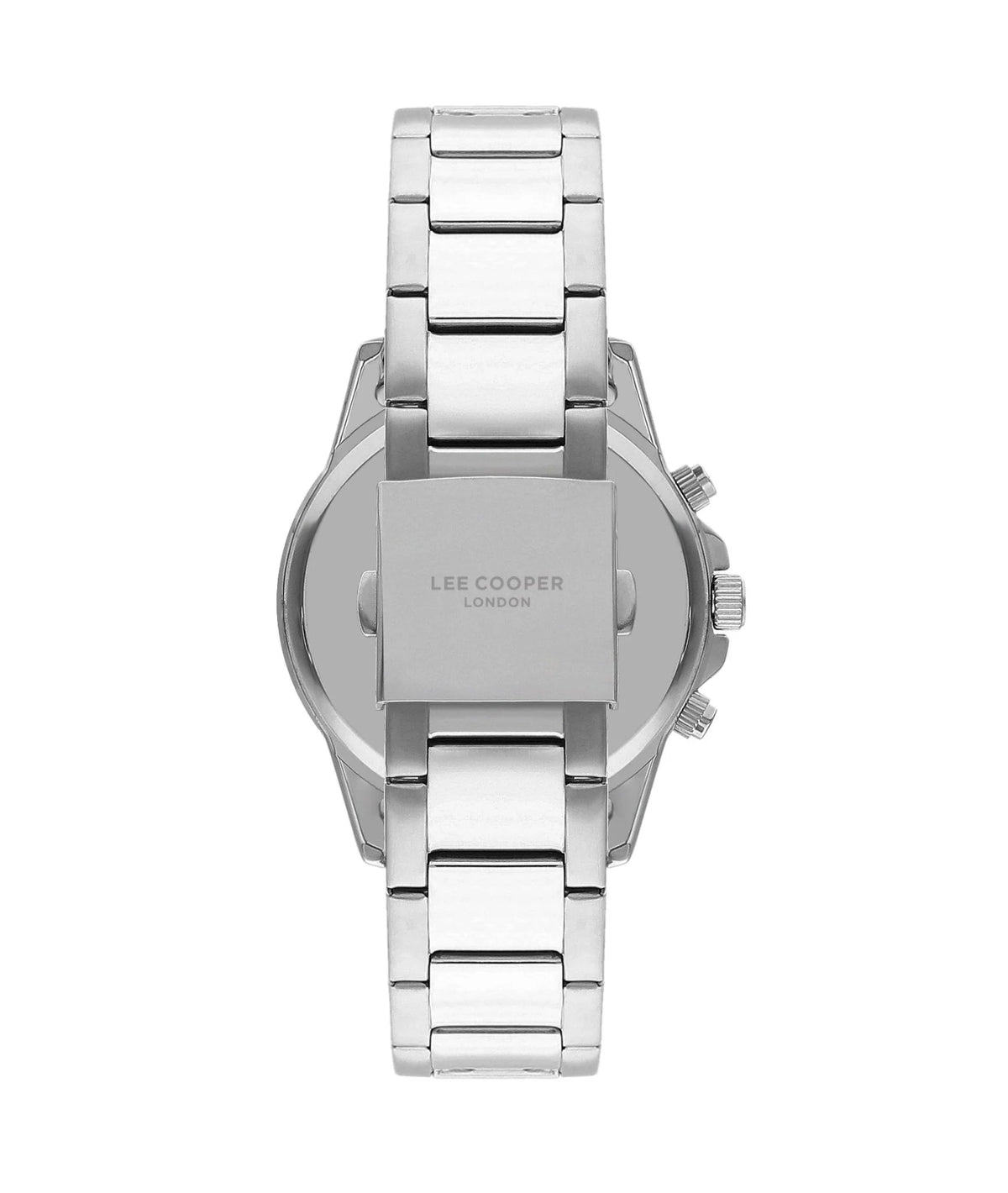 LEE COOPER Men's Silver Stainless Steel Multi Function Watch - LC07817.310