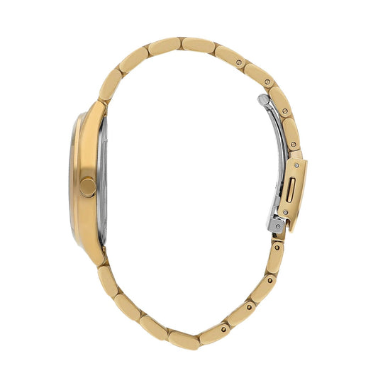 LEE COOPER Women's Gold Stainless Steel Analog Watch - LC07821.170