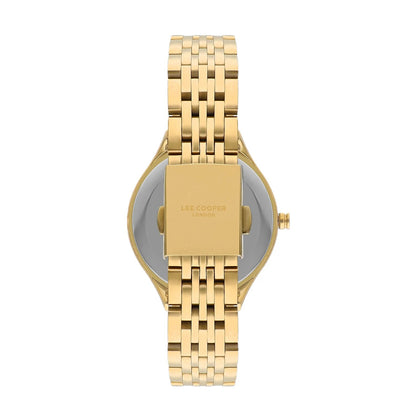 LEE COOPER Women's Gold Stainless Steel Analog Watch - LC07821.170