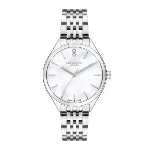 LEE COOPER Women's Silver Stainless Steel Analog Watch - LC07821.320