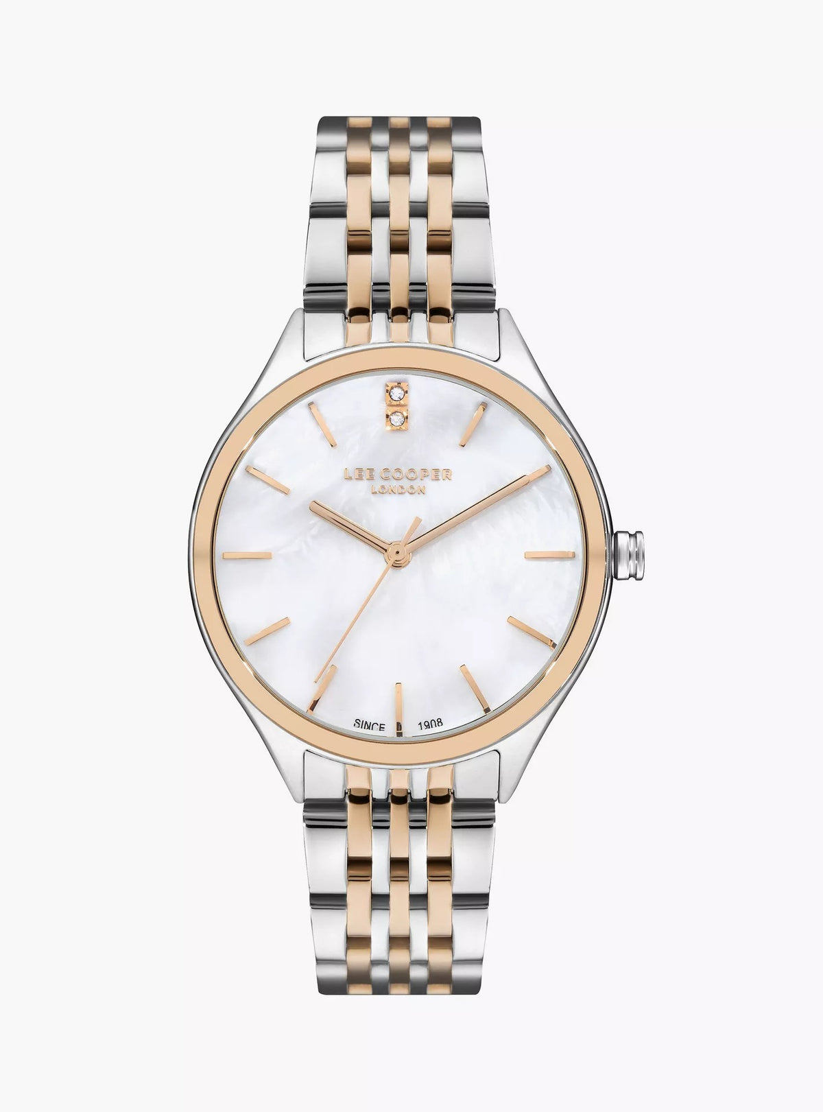 LEE COOPER Women's Two-Tone Stainless Steel Analog Watch - LC07821.520