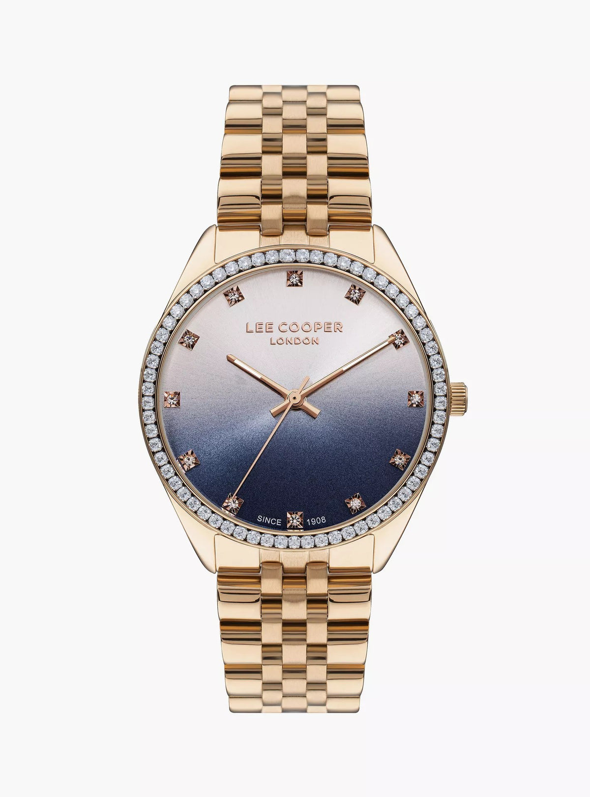 LEE COOPER Women's Gold Stainless Steel Analog Watch - LC07831.490