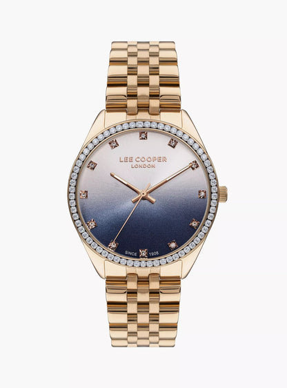 LEE COOPER Women's Gold Stainless Steel Analog Watch - LC07831.490