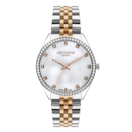 LEE COOPER Women's Two-Tone Stainless Steel Analog Watch - LC07831.520