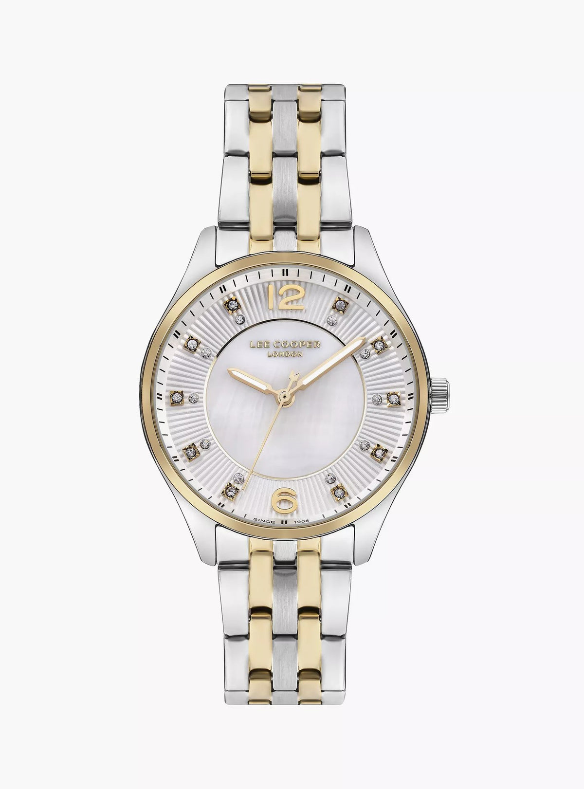LEE COOPER Women's Two-Tone Stainless Steel Analog Watch - LC07832.220