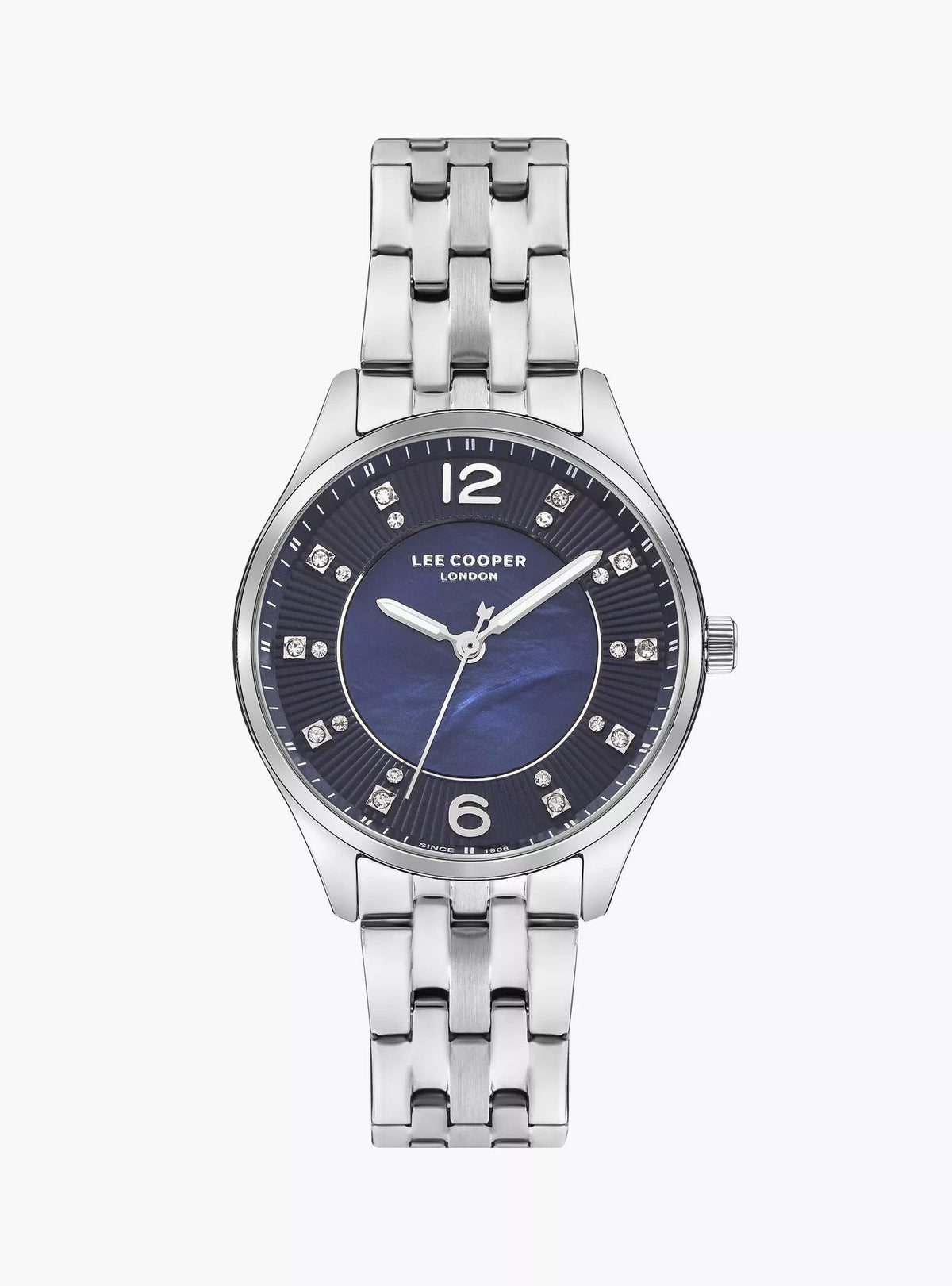 LEE COOPER Women's Silver Stainless Steel Analog Watch - LC07832.390