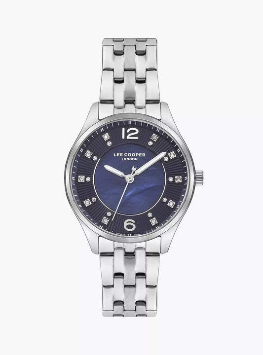 LEE COOPER Women's Silver Stainless Steel Analog Watch - LC07832.390
