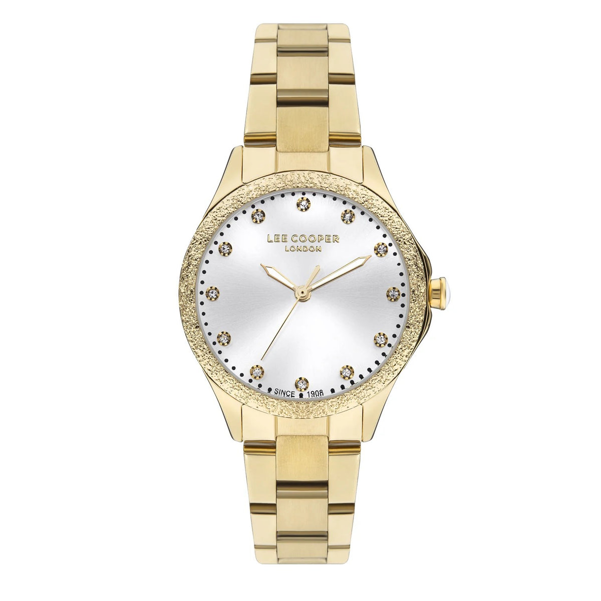 LEE COOPER Women's Gold Stainless Steel Analog Watch - LC07840.130