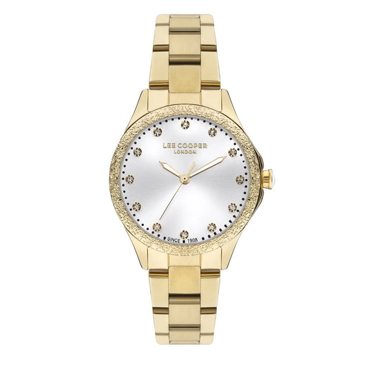 LEE COOPER Women's Gold Stainless Steel Analog Watch - LC07840.130
