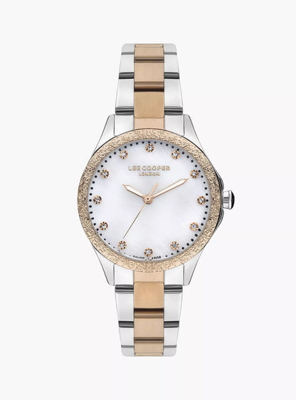 LEE COOPER Women's Two-Tone Stainless Steel Analog Watch - LC07840.520