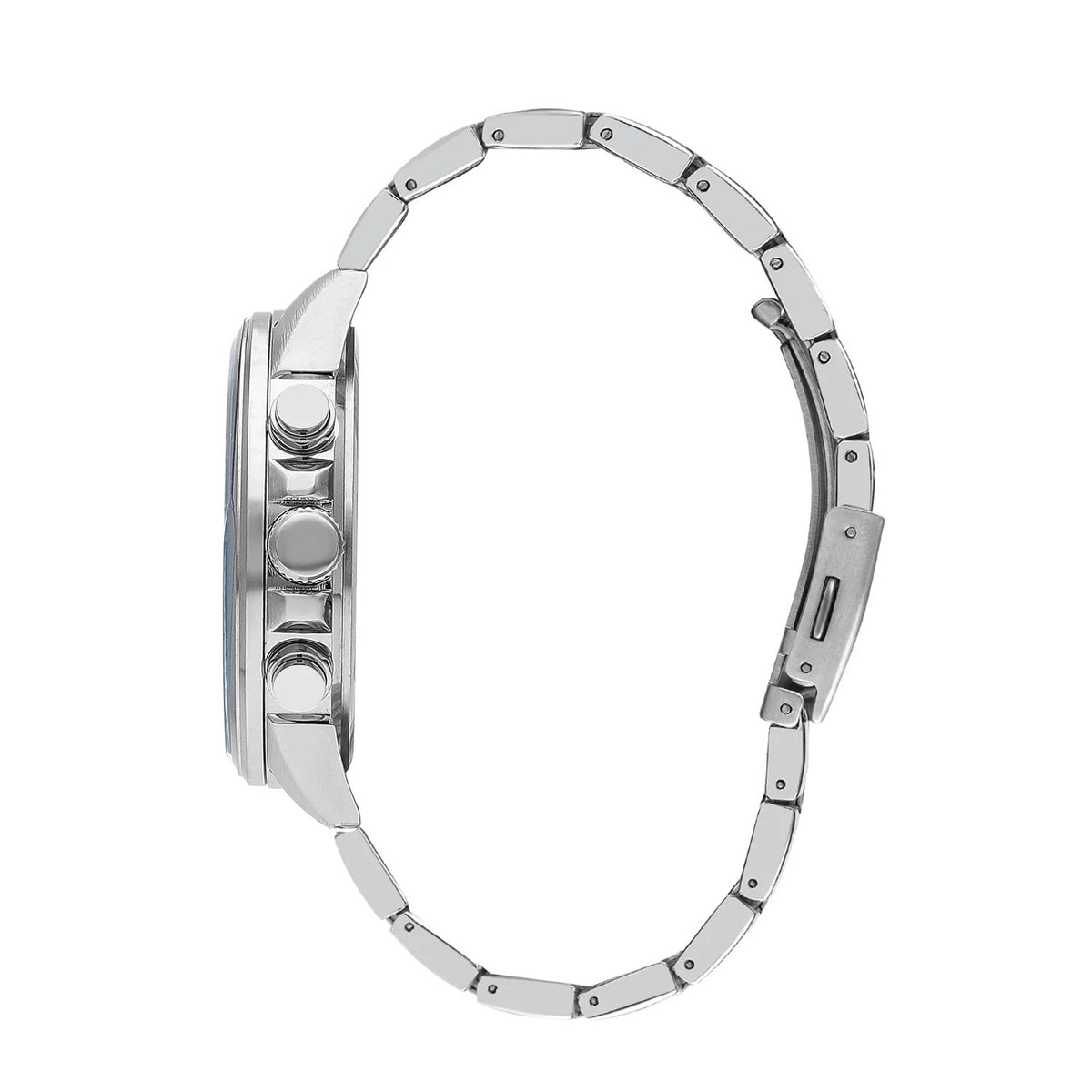 LEE COOPER Men's Silver Stainless Steel Multi Function Watch - LC07846.330