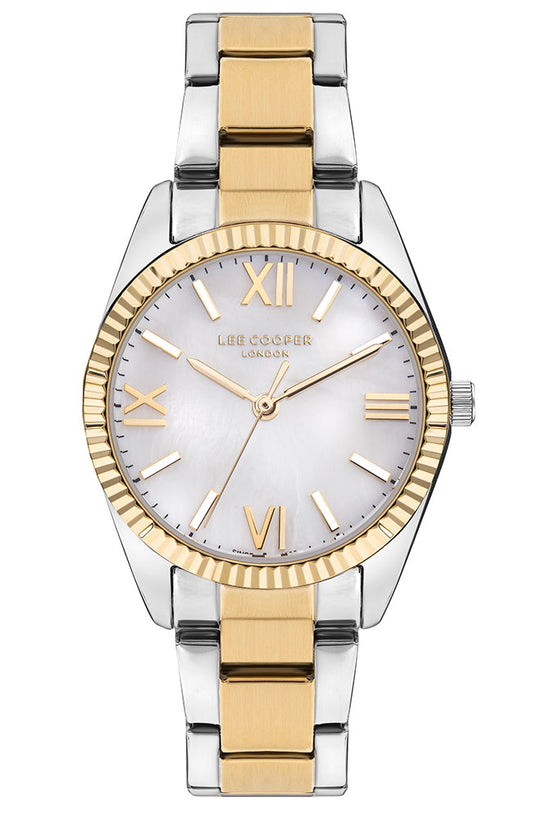 LEE COOPER Women's Two-Tone Stainless Steel Analog Watch - LC07868.220