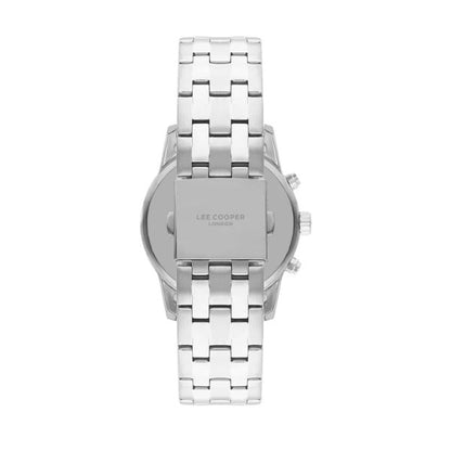 LEE COOPER Men's Silver Stainless Steel Multi Function Watch - LC07879.380