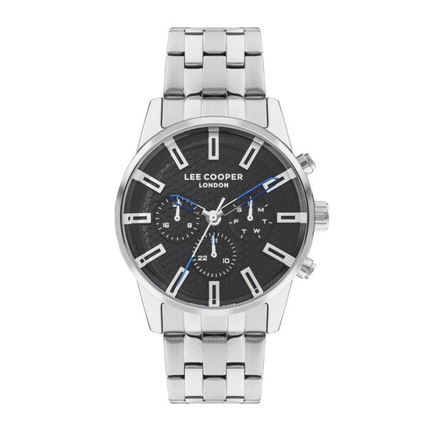 LEE COOPER Men's Silver Stainless Steel Multi Function Watch - LC07879.350