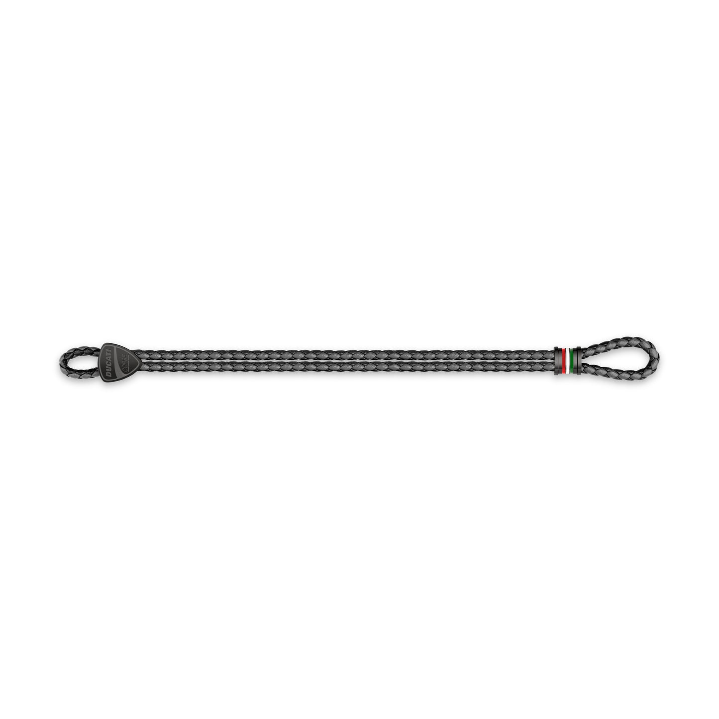 Ducati DTAGB2137503 Scudetto Black-Grey Bracelet